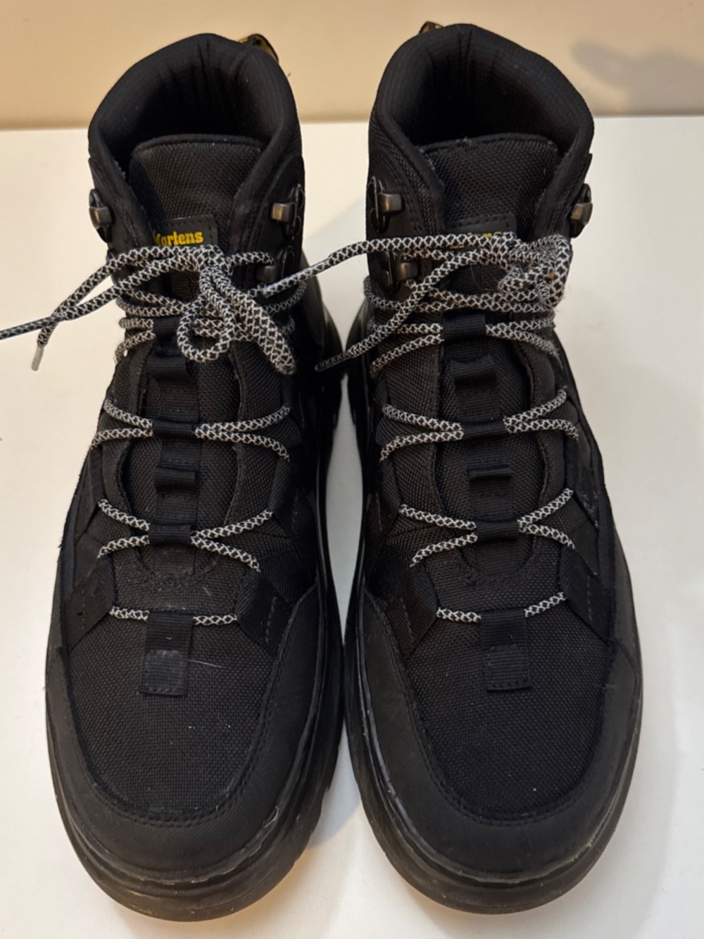 Doc Martens Boury Black on Black Lace Up Chukka Boots Men's Size 10 WMNS 11 - Picture 4 of 7